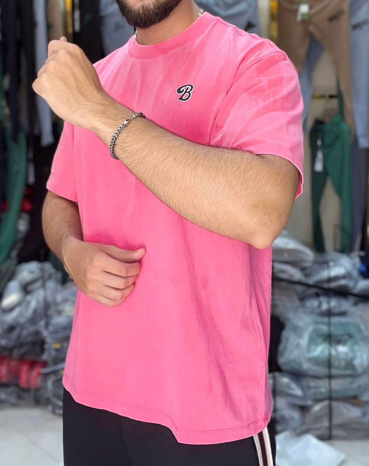T shrit demi Oversize